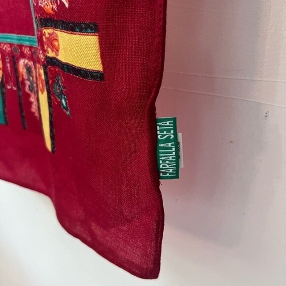 Farfalla Seta 100% Wool Scarf - Picture 4 of 5